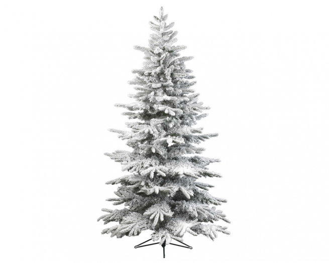 Pino "Snowy Alaska" bianco, altezza 210 cm, diametro base 125 cm
