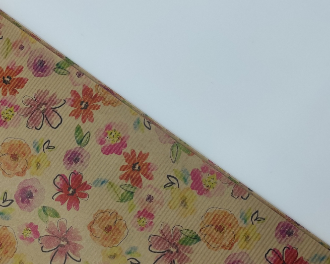 Carta da regalo "Natura", fantasia cartoline natalizie, formato 70x100 cm, confezione da 25 fogli