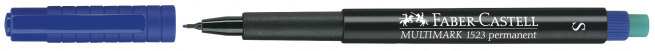 Pennarello marker permanente punta super fine con speciale gomma integrata