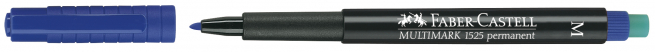 Pennarello marker permanente punta media con speciale gomma integrata