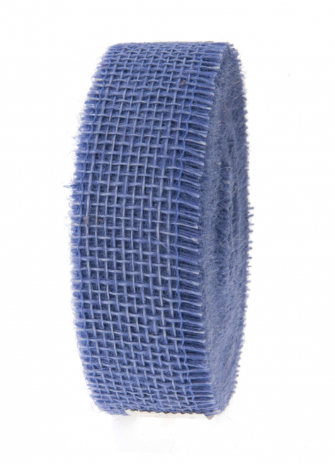 Rotolo nastro juta naturale bluette, lunghezza 25 metri