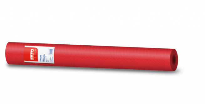 Tovaglia carta rossa h.100cm, rotolo da 50 metri