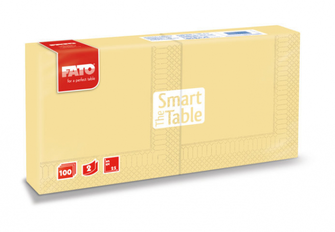 Tovagliolo in carta 2 veli champagne