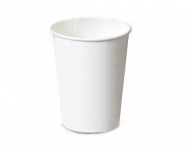 Bicchiere Vending in cartoncino bianco 180cc, confezione da 50 pezzi