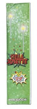 Stella "josette", alta 18cm, confezione da 10 pezzi