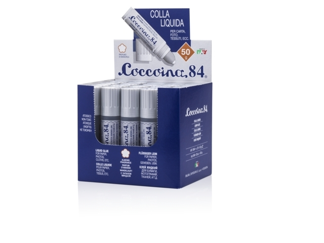 Colla Coccoina 84 liquida, in tubetto da 50gr