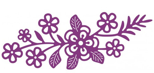 Fustella sottile, figura fiore