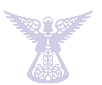 Fustella sottile, figura angelo medio