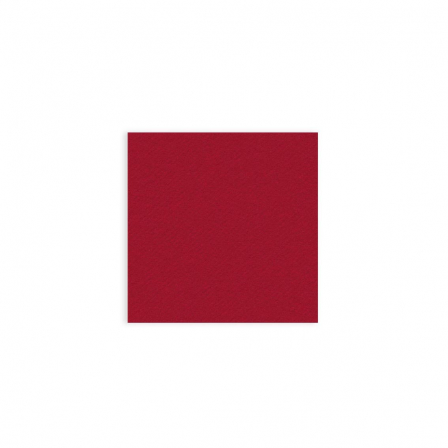 Tovagliolo bordeaux in tessuto non tessuto airlaid 40x40cm, confezione da 50 pezzi