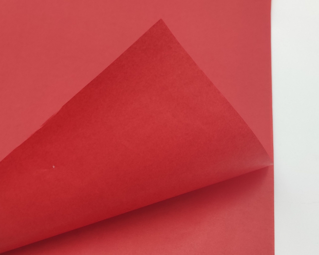 Carta velina formato 50x76 cm, confezione da 24 fogli