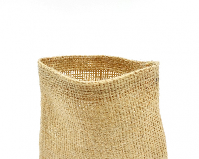 Sacchetto juta naturale, 10x12cm, confezione da 20 pezzi
