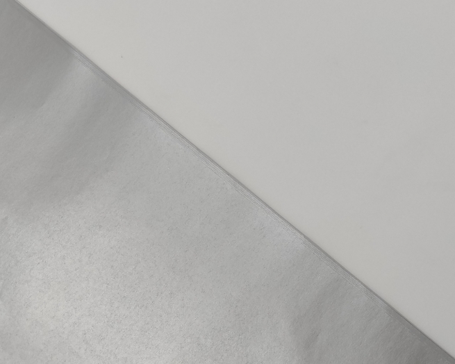 Carta da regalo tinta unita perlata in fogli, formato 70x100 cm, confezione da 25 fogli