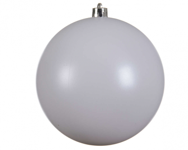 Sfera infrangibile lucida bianco, diametro 20 cm