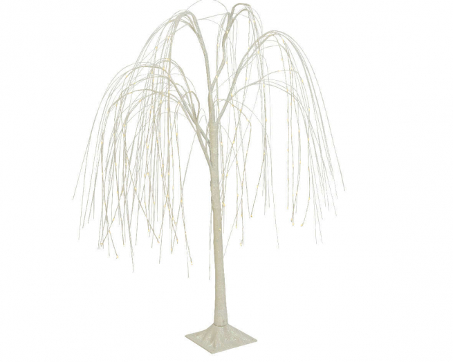 Salice piangente con led, altezza 100 cm