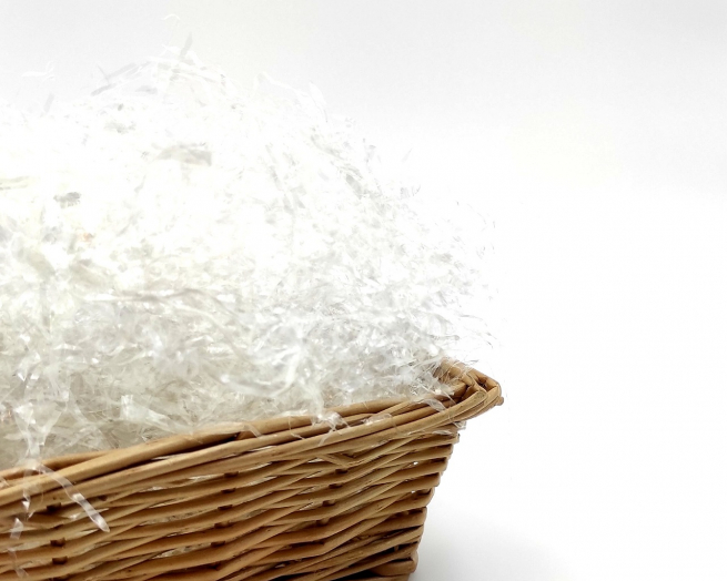 Paglietta truciolo in cellophane, confezione da 1 kg