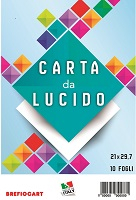 Carta da lucido formato A4, in confezione da 10 fogli