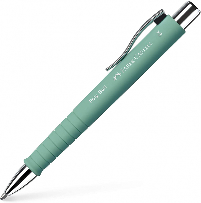 Penna a sfera poly ball XB, fusto colorato con inchiostro blu
