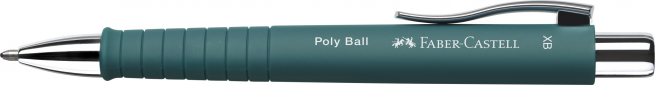 Penna a sfera poly ball XB, fusto colorato con inchiostro blu