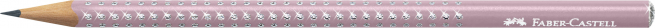Matita di grafite Sparkle, con effetto scintillante, rosa perlato