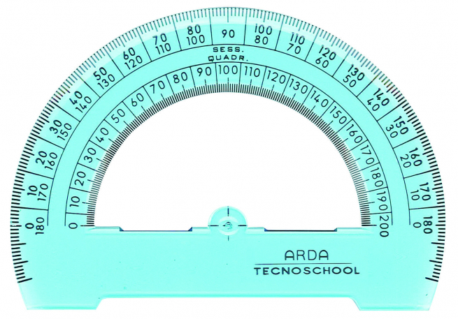 Goniometro 180° da 12 cm