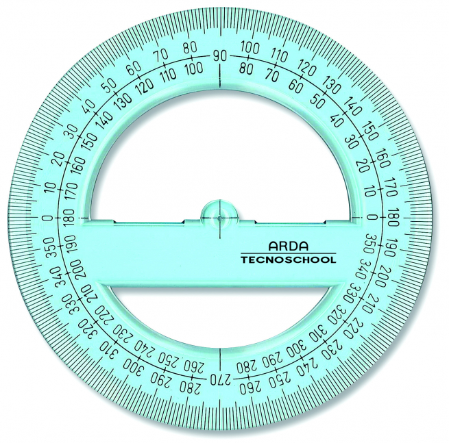 Goniometro 360° da 12 cm