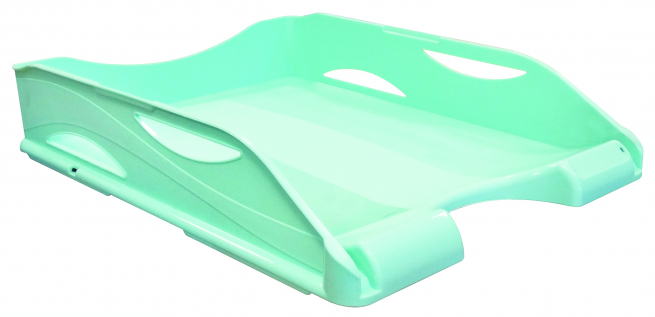 Portacorrispondenza in plastica colore pastello