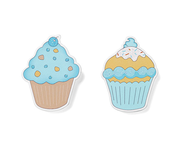 Molletta cupcakes, altezza 65 mm, confezione da 12 pezzi, vari colori