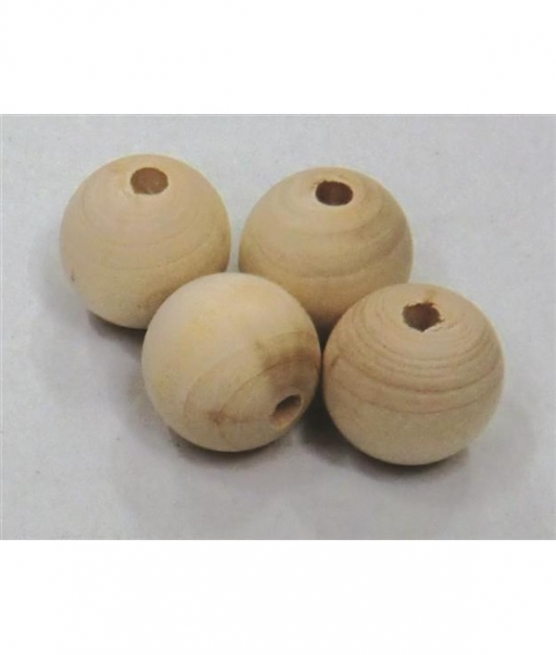Perle in legno forate