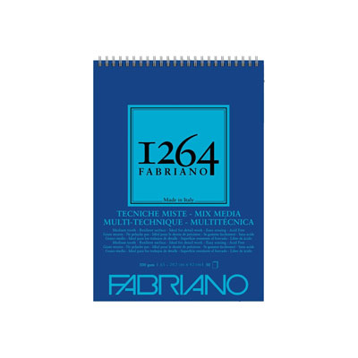 Album "Tecniche Miste" spiralato, formato A3, 300gr/mq, blocco da 30 fogli
