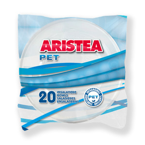 Ciotola insalatiera in R-PET 1750cc, confezione da 20 pezzi