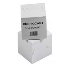 Cubo bianco per appunti, formato 9x9x9 cm