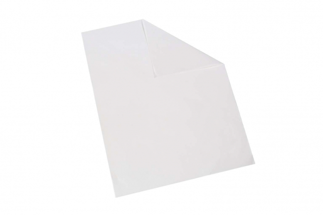 Carta "Uso vegetale" bianca gr.60, cartone da 10 kg.