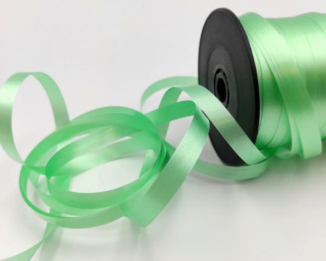 Rotolo nastro "Splendene" diamant verde nilo, altezza 10 mm, bobina da 250 mt