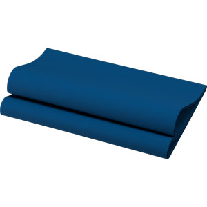 Tovagliolo TNT airlaid "Dunisoft" blu royal 40x40cm, confezione da 60 pezzi