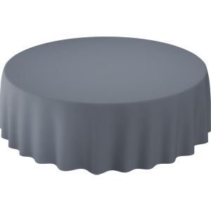 Tovaglia rotonda TNT airlaid "Evolin" diametro 240cm nera