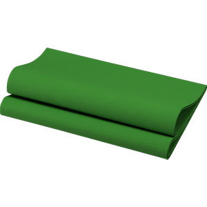 Tovagliolo TNT airlaid "Dunisoft" verde erba 40x40cm, confezione da 60 pezzi