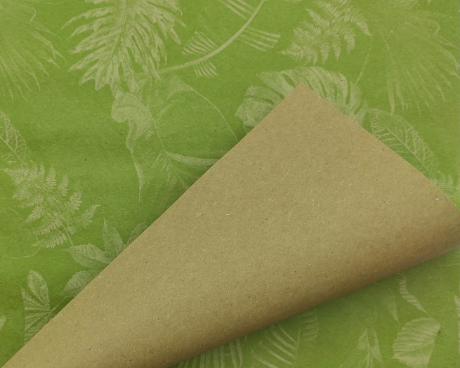 Carta regalo biokraft, fantasia "Best", in fogli formato 70 x 100 cm , confezione da 25 pezzi