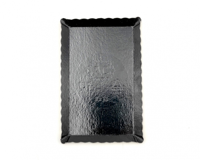 Vassoio monoporzione rettangolare 70x120mm, confezione da 100 pezzi