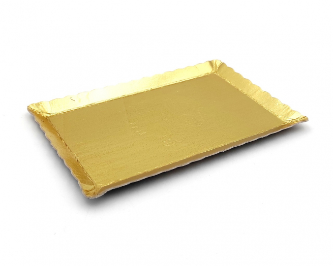Vassoio monoporzione rettangolare 70x120mm, confezione da 100 pezzi