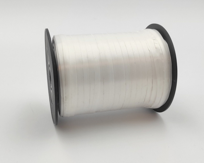 Rotolo nastro "Splendene" diamant bianco latte altezza 5 mm, bobina da 500 mt