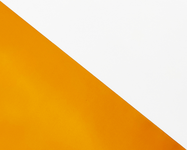 Sacchetto regalo perlato arancio tinta unita pastello