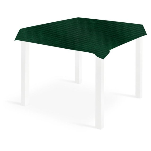 Tovaglia quadrata verde bosco in tessuto non tessuto 100x100cm, confezione da 25 pezzi