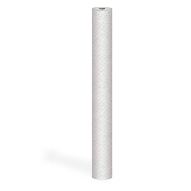 Tovaglia bianca in tessuto non tessuto, h.120cm, rotolo da 25 metri