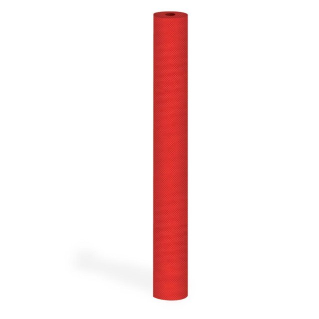 Tovaglia rossa in tessuto non tessuto, h.120cm, rotolo da 25 metri