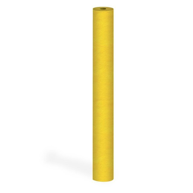 Tovaglia gialla in tessuto non tessuto, h.120cm, rotolo da 25 metri