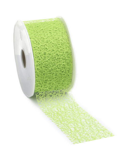 Rotolo nastro rete "Crispy" verde pistacchio, lunghezza 10 metri