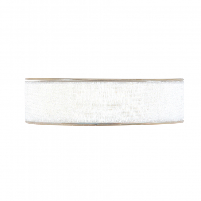 Rotolo nastro in garza "Delicate" bianco