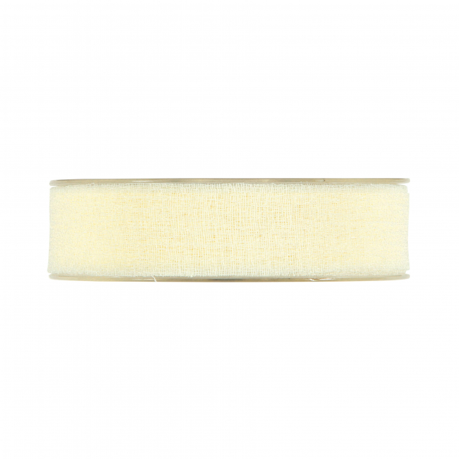 Rotolo nastro in garza "Delicate" crema