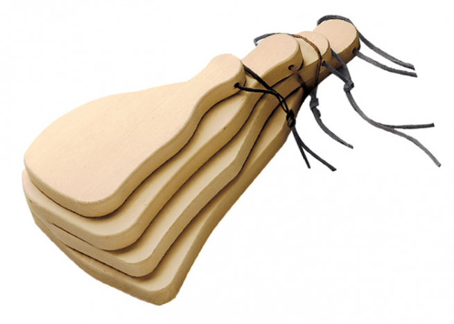 Tagliere in legno di faggio sagomato