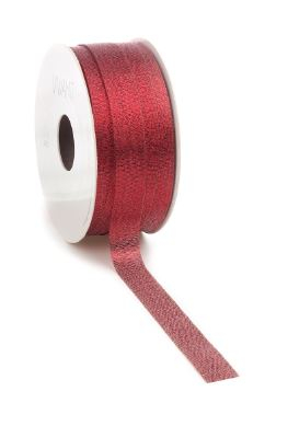Rotolo nastro glitter rosso, lunghezza 50 metri
